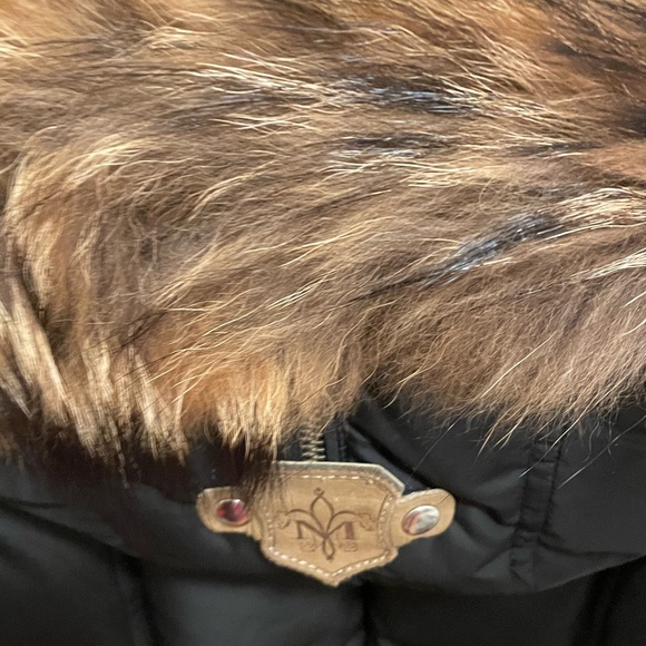 New MACKAGE TRISH down coat with natural fur Signature Collar Size XS - Picture 12 of 16